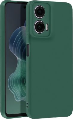 Coque AVIZAR Motorola Moto G35 Silicone Mat Vert