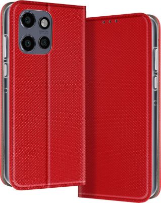 Etui AVIZAR Motorola Edge 50 Neo Porte-carte Rouge