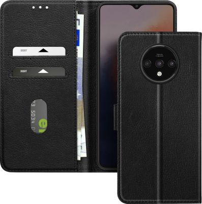 Etui AVIZAR OnePlus 7T Portefeuille Noir Etui AVIZAR OnePlus 7T Portefeuille Noir