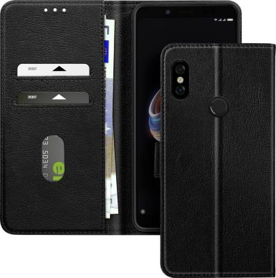 Etui AVIZAR Xiaomi Redmi Note 5 Portefeuille Noir