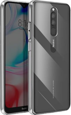 Coque AVIZAR Xiaomi Redmi 8A et 8 Souple Transparent