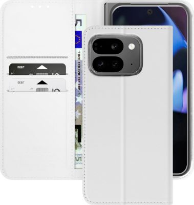 Etui ABEEL Google Pixel 9 Pro Fold Anti-RFID Blanc