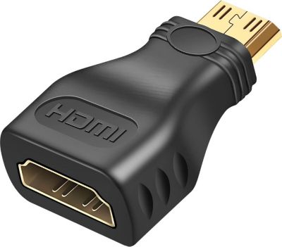 Adaptateur HDMI/Mini HDMI AVIZAR HDMI Femelle vers HDMI Mâle Full HD