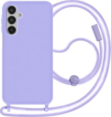 Coque avec cordon AVIZAR Cordon Samsung A16 Lanière Lavande