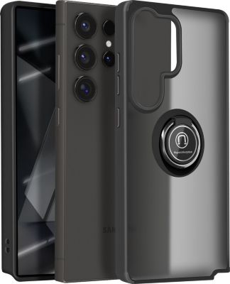 Coque AVIZAR Samsung S25 Ultra Bague Support Noir