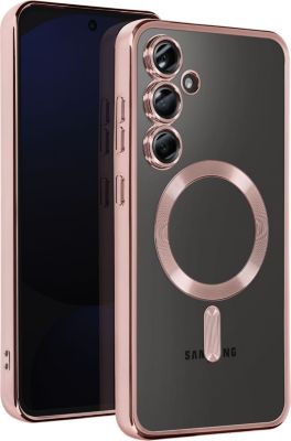 Coque AVIZAR MagSafe Samsung S24 FE Chromé Rose Gold