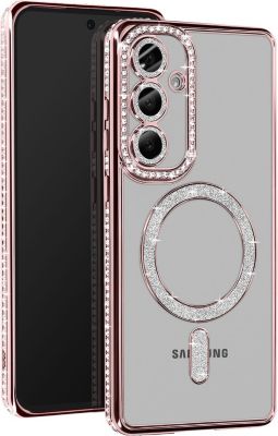 Coque AVIZAR Diamant Samsung S24 FE MagSafe Rose