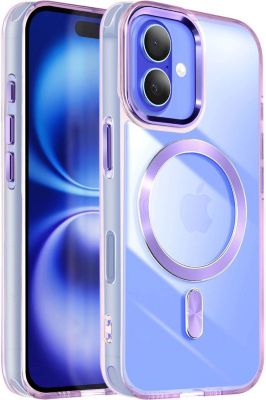 Coque AVIZAR MagSafe iPhone 16 Plus Cristal Violet Coque AVIZAR MagSafe iPhone 16 Plus Cristal Violet