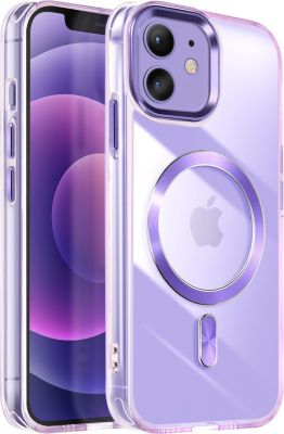 Coque AVIZAR MagSafe iPhone 12 Pro Cristal Violet