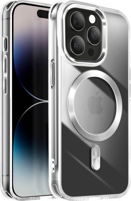 Coque AVIZAR MagSafe iPhone 14 Pro Cristal Argent Coque AVIZAR MagSafe iPhone 14 Pro Cristal Argent