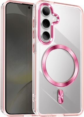 Coque AVIZAR MagSafe Samsung S24 Plus / S25 Plus Rose