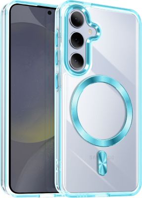 Coque AVIZAR Samsung S24 Plus / S25 Plus Cristal Bleu