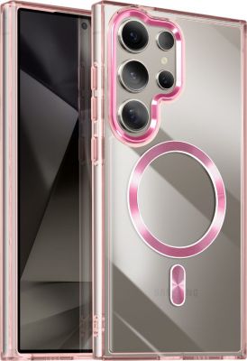 Coque AVIZAR MagSafe Samsung S24 Ultra Cristal Rose
