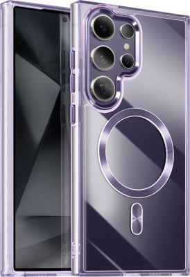 Coque AVIZAR MagSafe Samsung S24 Ultra Cristal Violet
