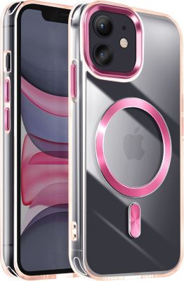 Coque AVIZAR MagSafe iPhone 11 Cristal Rose Coque AVIZAR MagSafe iPhone 11 Cristal Rose