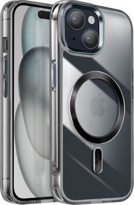 Coque AVIZAR MagSafe iPhone 15 Cristal Noir