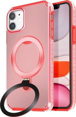 Coque AVIZAR iPhone 11 MagSafe Stand Rouge