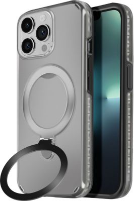 Coque AVIZAR iPhone 13 Pro MagSafe Stand Noir