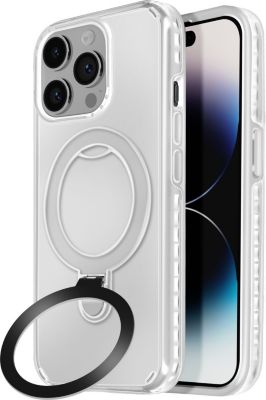 Coque AVIZAR iPhone 14 Pro Max MagSafe Stand Blanc