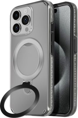 Coque AVIZAR iPhone 15 Pro Max MagSafe Stand Noir