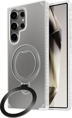 Coque AVIZAR Samsung S24 Ultra MagSafe Stand Blanc