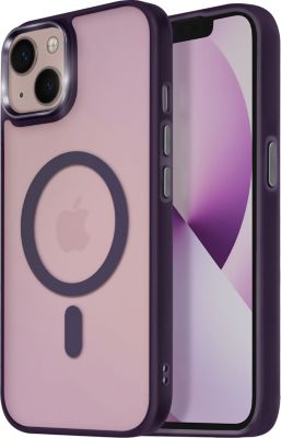 Coque AVIZAR MagSafe iPhone 13 Givré Violet