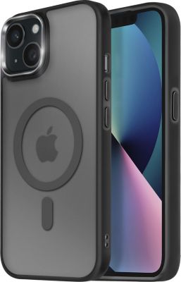 Coque AVIZAR MagSafe iPhone 13 Givré Noir