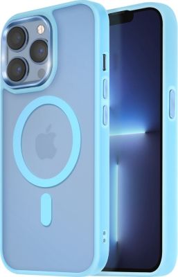 Coque AVIZAR MagSafe iPhone 13 Pro Max Bleu clair