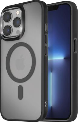Coque AVIZAR MagSafe iPhone 13 Pro Max Givré Noir