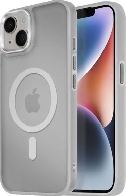 Coque AVIZAR MagSafe iPhone 14 Givré Gris Coque AVIZAR MagSafe iPhone 14 Givré Gris