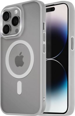 Coque AVIZAR MagSafe iPhone 14 Pro Max Givré Gris