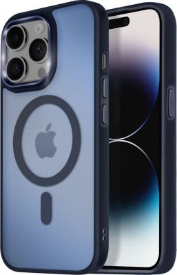 Coque AVIZAR MagSafe iPhone 14 Pro Max Givré Bleu