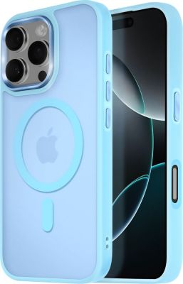 Coque AVIZAR MagSafe iPhone 16 Pro Max Bleu clair Coque AVIZAR MagSafe iPhone 16 Pro Max Bleu clair