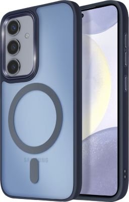 Coque AVIZAR Samsung S25 Plus et S24 Plus Givré Bleu