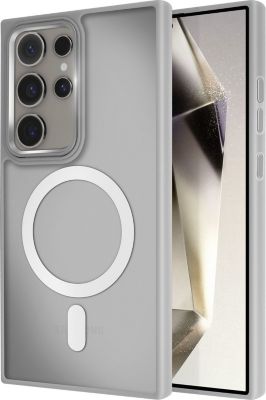 Coque AVIZAR MagSafe Samsung S24 Ultra Givré Gris Coque AVIZAR MagSafe Samsung S24 Ultra Givré Gris