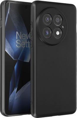 Coque AVIZAR OnePlus 13 Silicone Mat Noir Coque AVIZAR OnePlus 13 Silicone Mat Noir