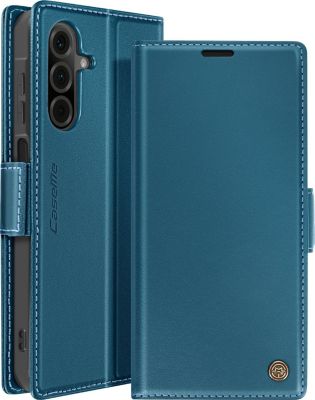 Etui AVIZAR Samsung Galaxy A26 Portefeuille Bleu