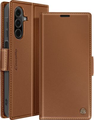 Etui AVIZAR Samsung Galaxy A26 Portefeuille Marron