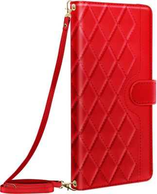 Etui AVIZAR Samsung Galaxy A16 Portefeuille Rouge