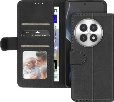 Etui AVIZAR OnePlus 13 Portefeuille Vintage Noir Etui AVIZAR OnePlus 13 Portefeuille Vintage Noir