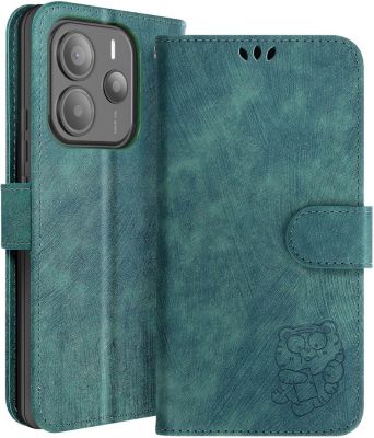 Etui AVIZAR Portefeuille Redmi Note 14 5G Vert