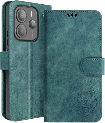 Etui AVIZAR Portefeuille Redmi Note 14 5G Vert Etui AVIZAR Portefeuille Redmi Note 14 5G Vert