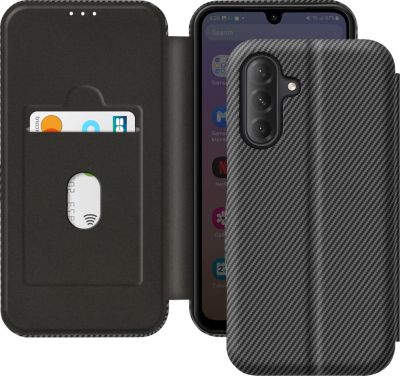 Etui AVIZAR Carbone Samsung A26 Porte-Carte Noir Etui AVIZAR Carbone Samsung A26 Porte-Carte Noir