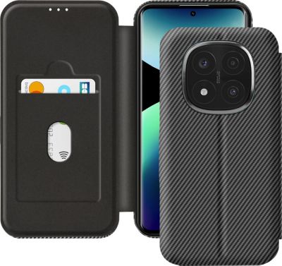 Etui AVIZAR Carbone Redmi Note 14 Pro Noir