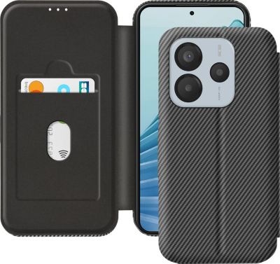 Etui AVIZAR Carbone Xiaomi Redmi Note 14 5G Noir