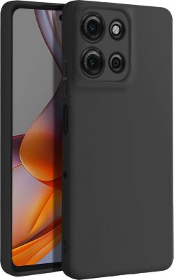 Coque AVIZAR Motorola Moto G75 Silicone Mat Noir