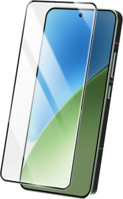 Protège écran AVIZAR Verre Trempé Xiaomi 15 Contour Noir
