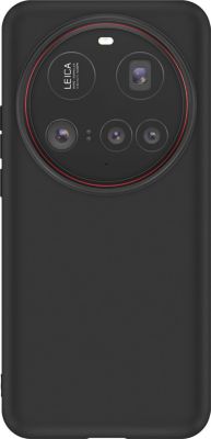 Coque MAYAXESS Souple Noir Xiaomi 15 Ultra