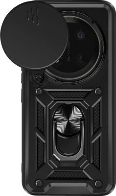 Coque MAYAXESS Honor Magic 7 Lite Bague Noir