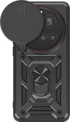 Coque MAYAXESS Xiaomi 15 Ultra Bague Noir